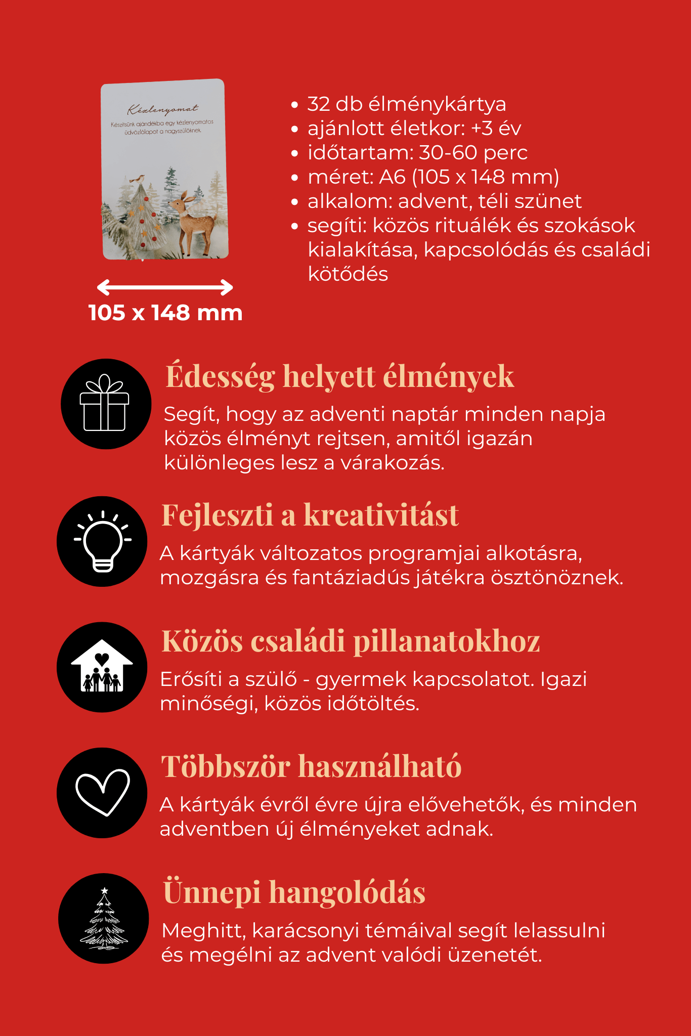 kalendárium élmény ötletek – családi hagyomány adventben