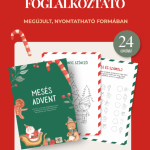 nyomtatható ünnepi foglalkoztató gyerekeknek – 24 feladat
