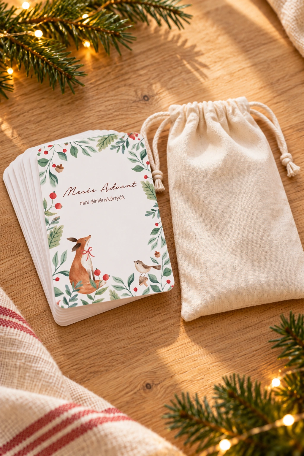 Mesés Advent mini élménykártyák