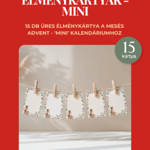 mini adventi kalendárium kiegészítő