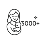 nimin 3000 elégedett anya ikon babával