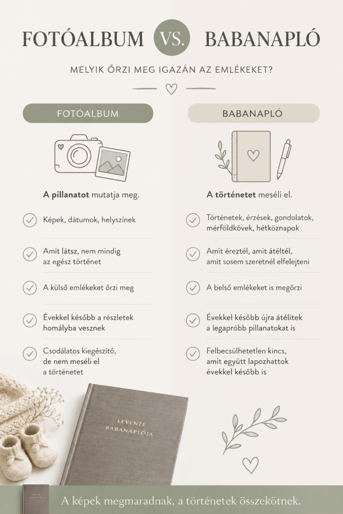 fotóalbum vs babanapló