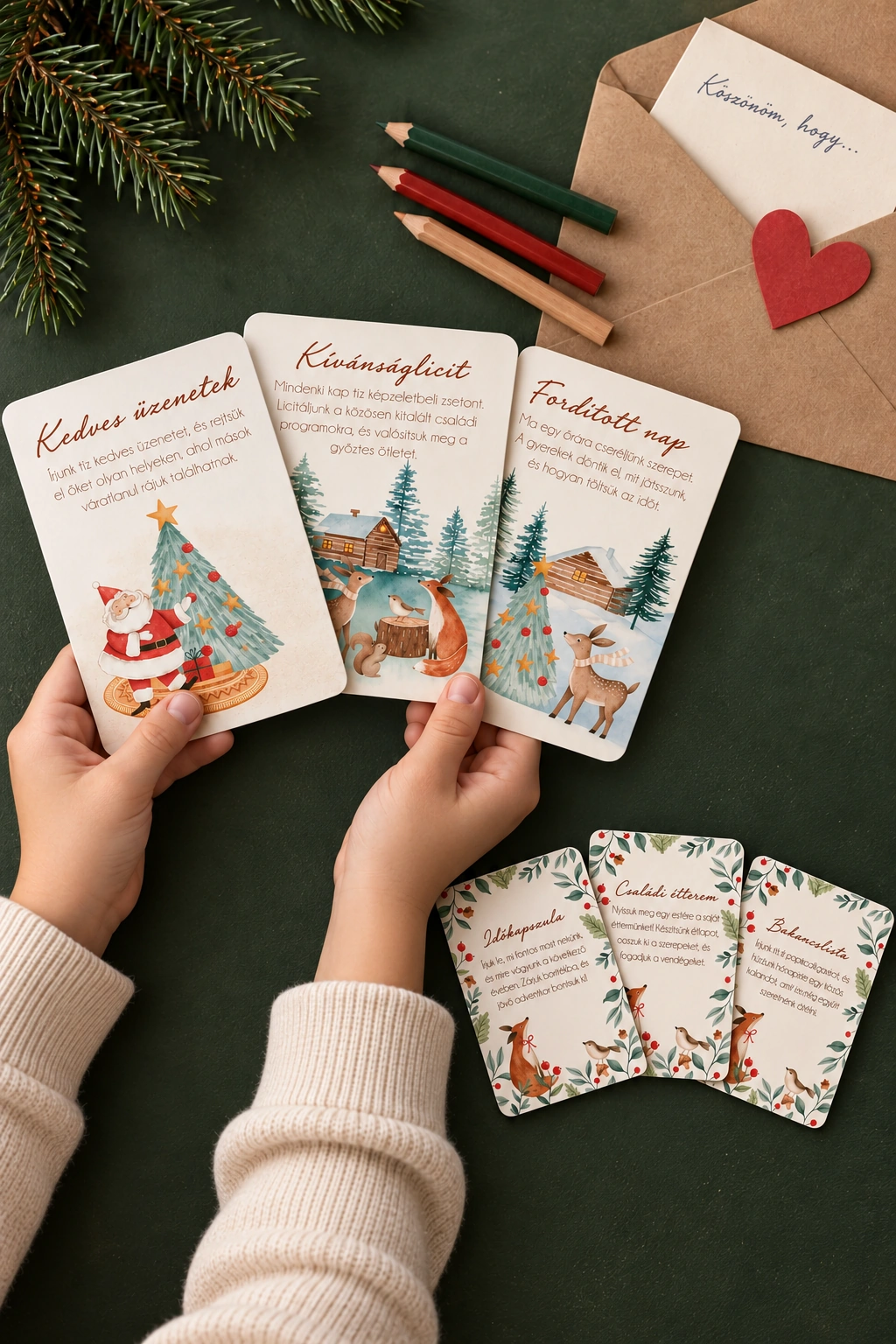 Mesés Advent Nagyobbaknak kiegészítő kártyák
